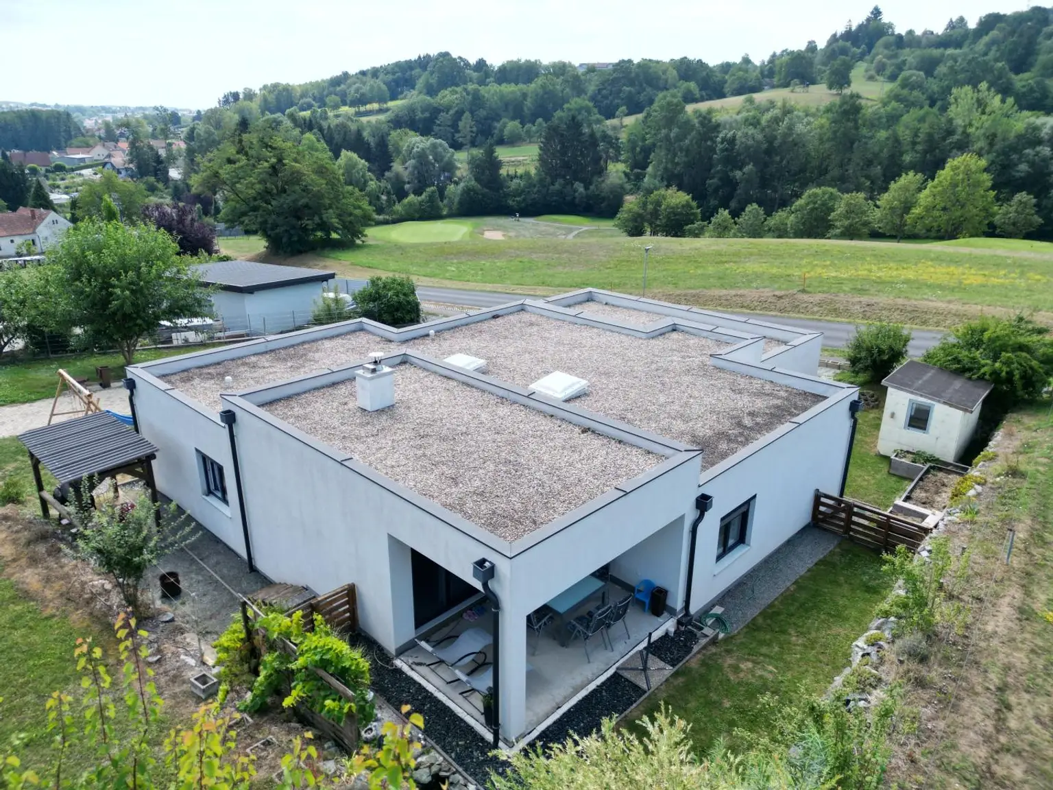 seitliche Ansicht