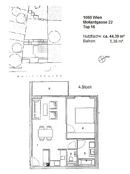 Ruhig gelegen – schöne 2-Zimmer-Balkonwohnung in guter Lage!