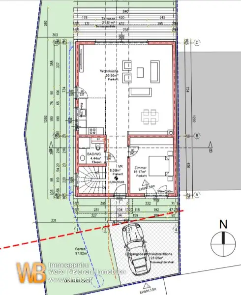 Absolute Ruhelage! Fertige Bauplanung ! Waldrandlage, 463m² in Loipersbach