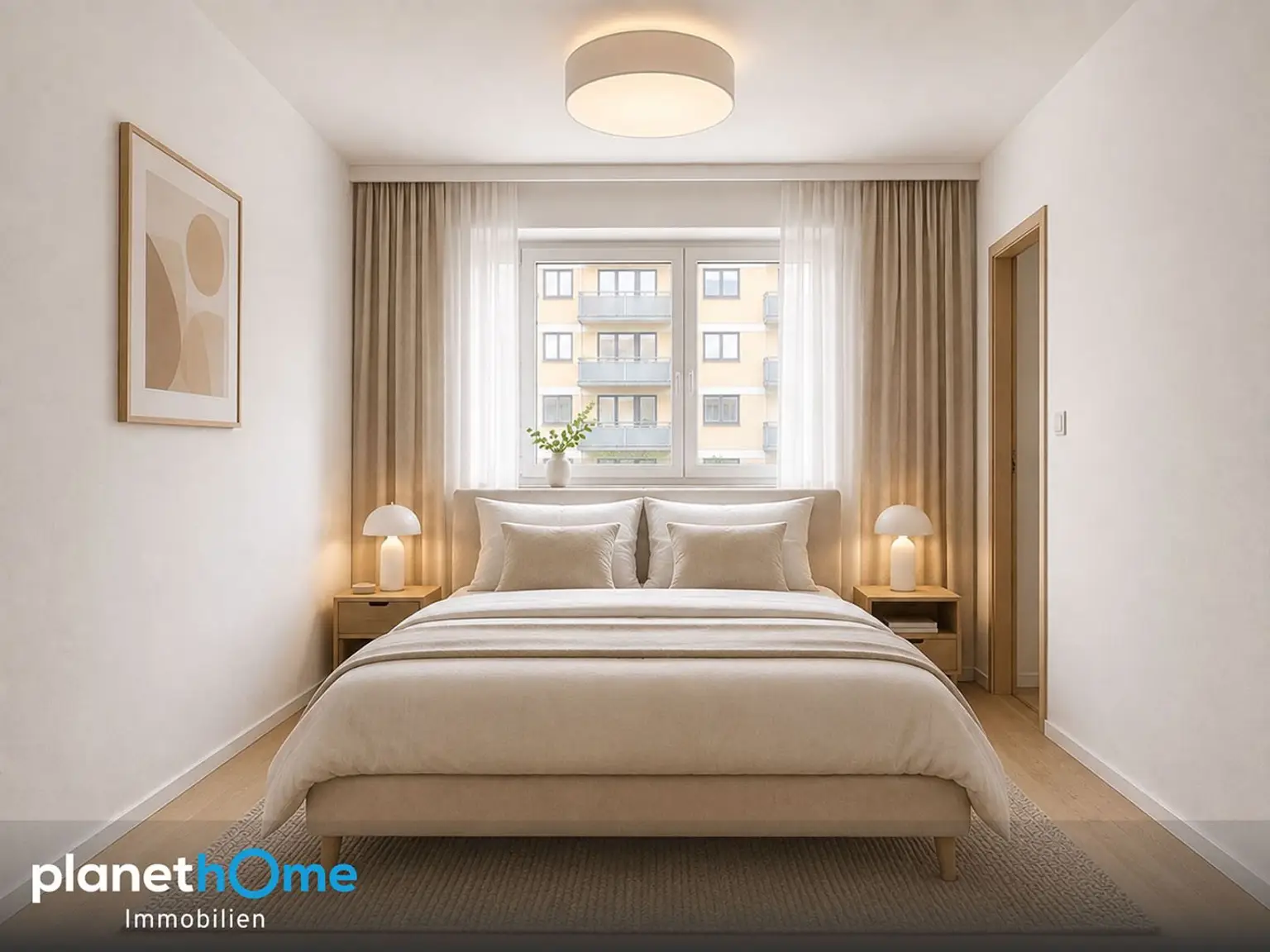 Schlafzimmer  Homestaging