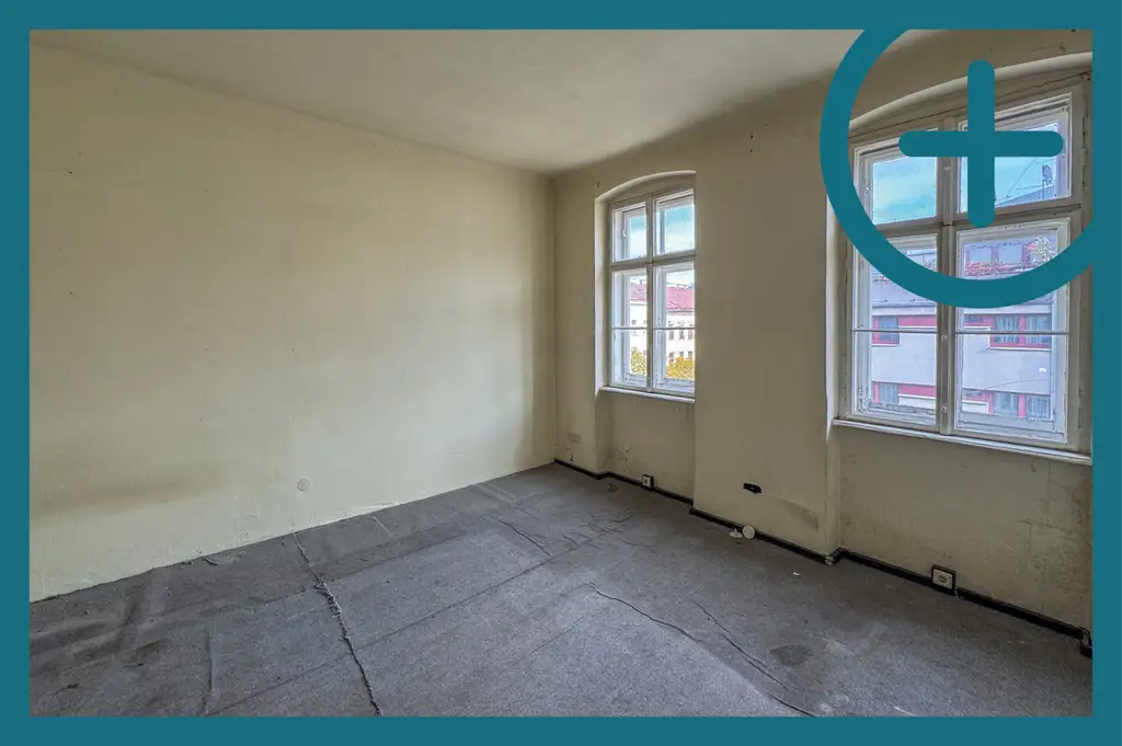 Sanierungsbedürftige Kleinwohnung für Anleger