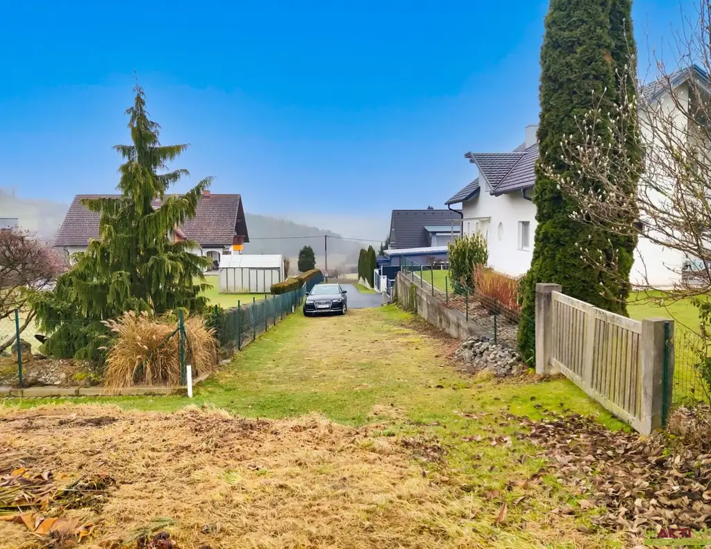 Genießen Sie die Ruhe mit Ausblick ins Grüne. - 20 Min. vor Graz. - Beliebte und naturnahe Lage bei Fernitz!