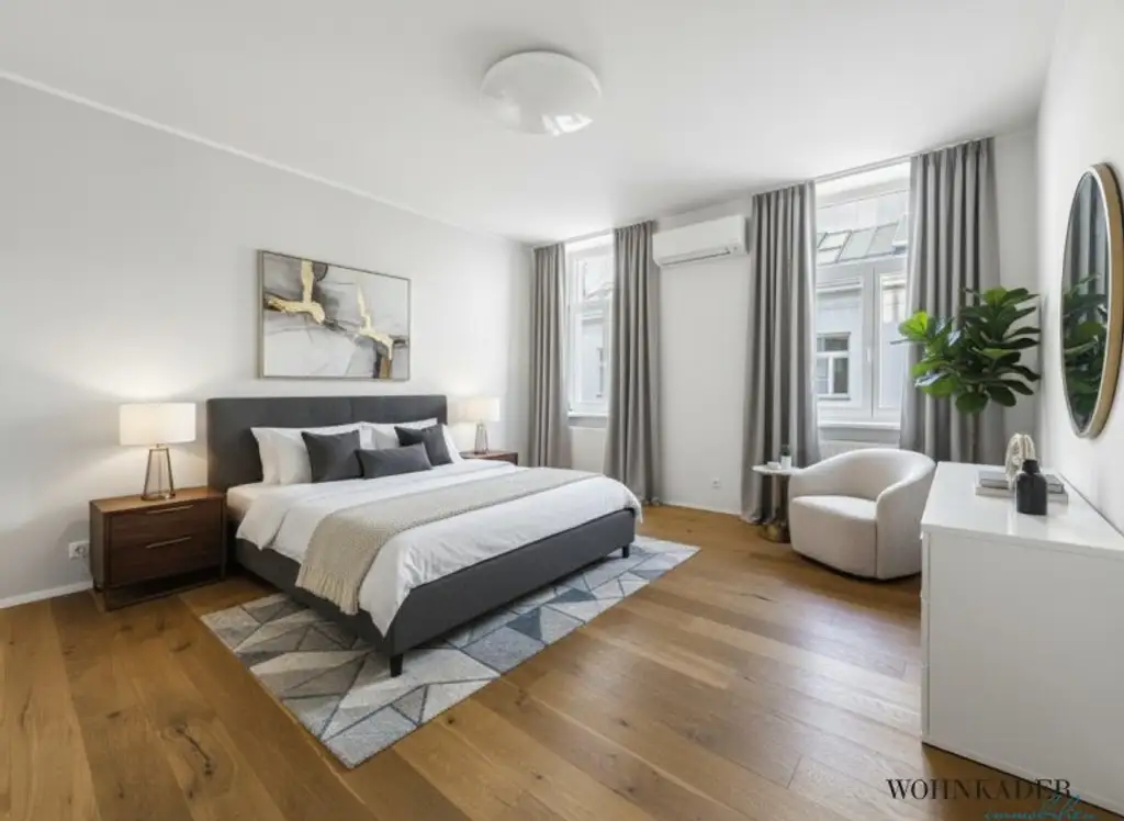 Helle 2-Zimmer-Wohnung in Toplage der Rüdigergasse