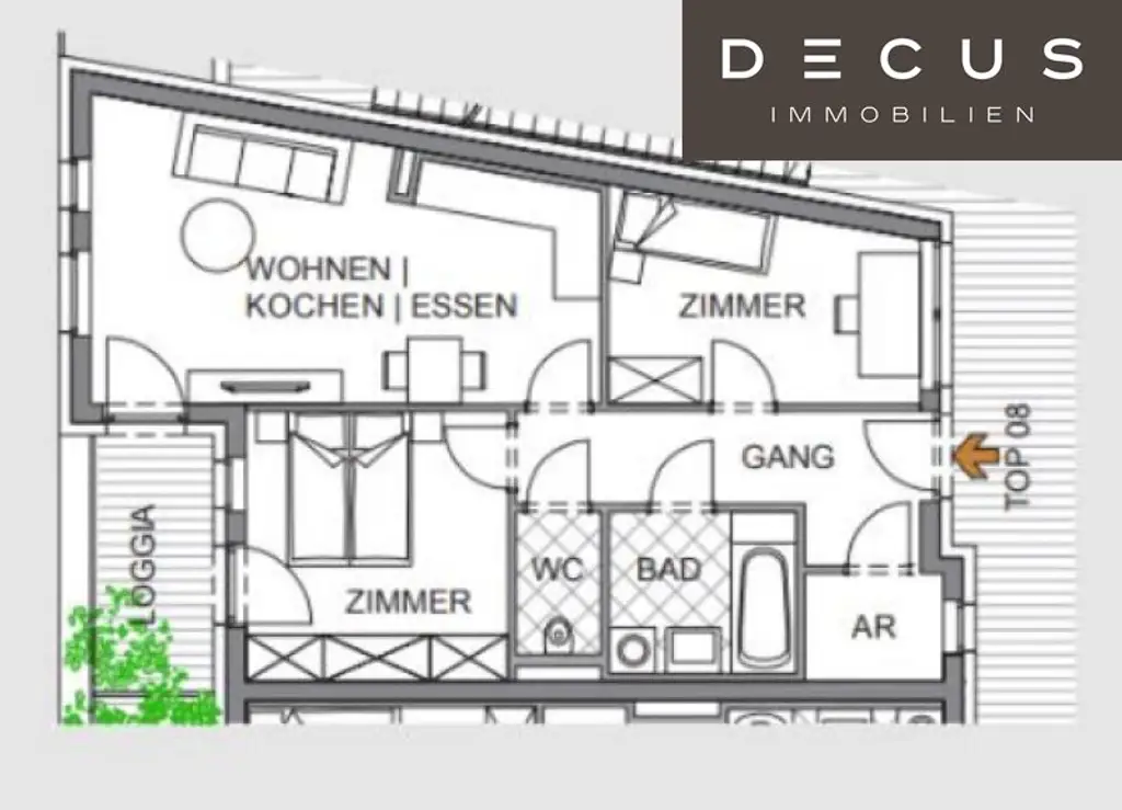 | 3-ZIMMER-WOHNUNG | NÄHE AUSTER WELLNESSBAD