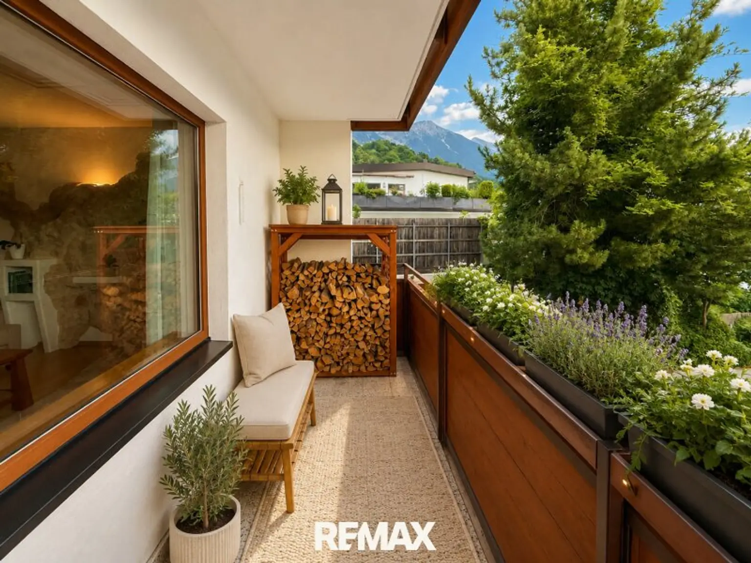 Balkon - Visualisierung