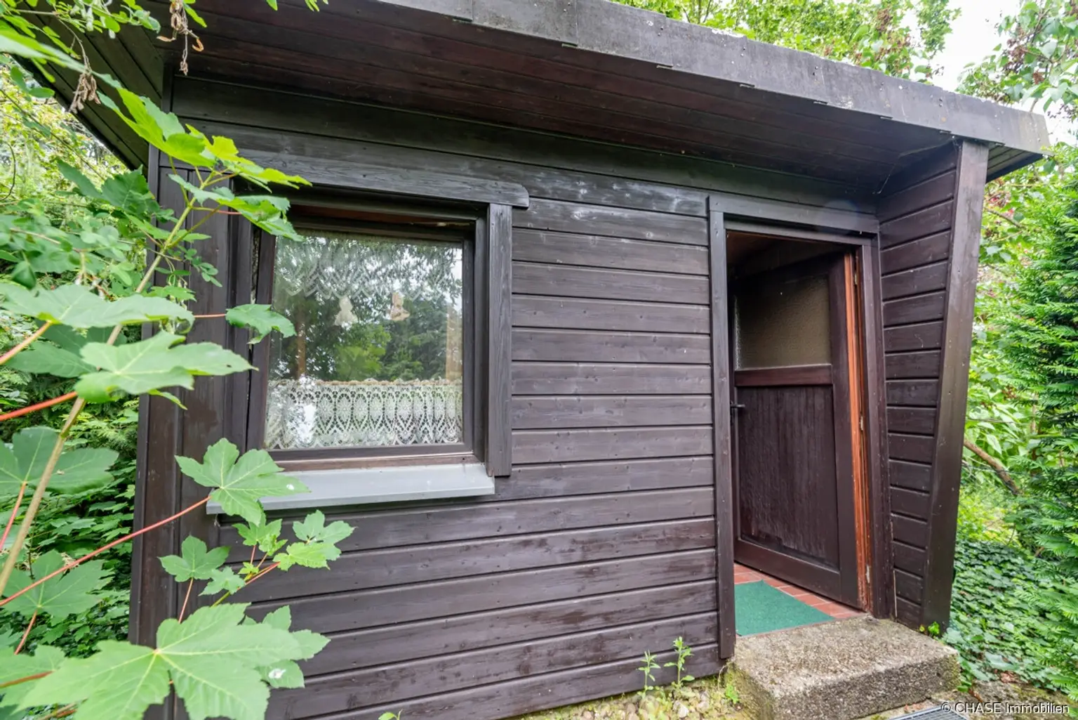Schuppen 2, hintere Gartenfläche