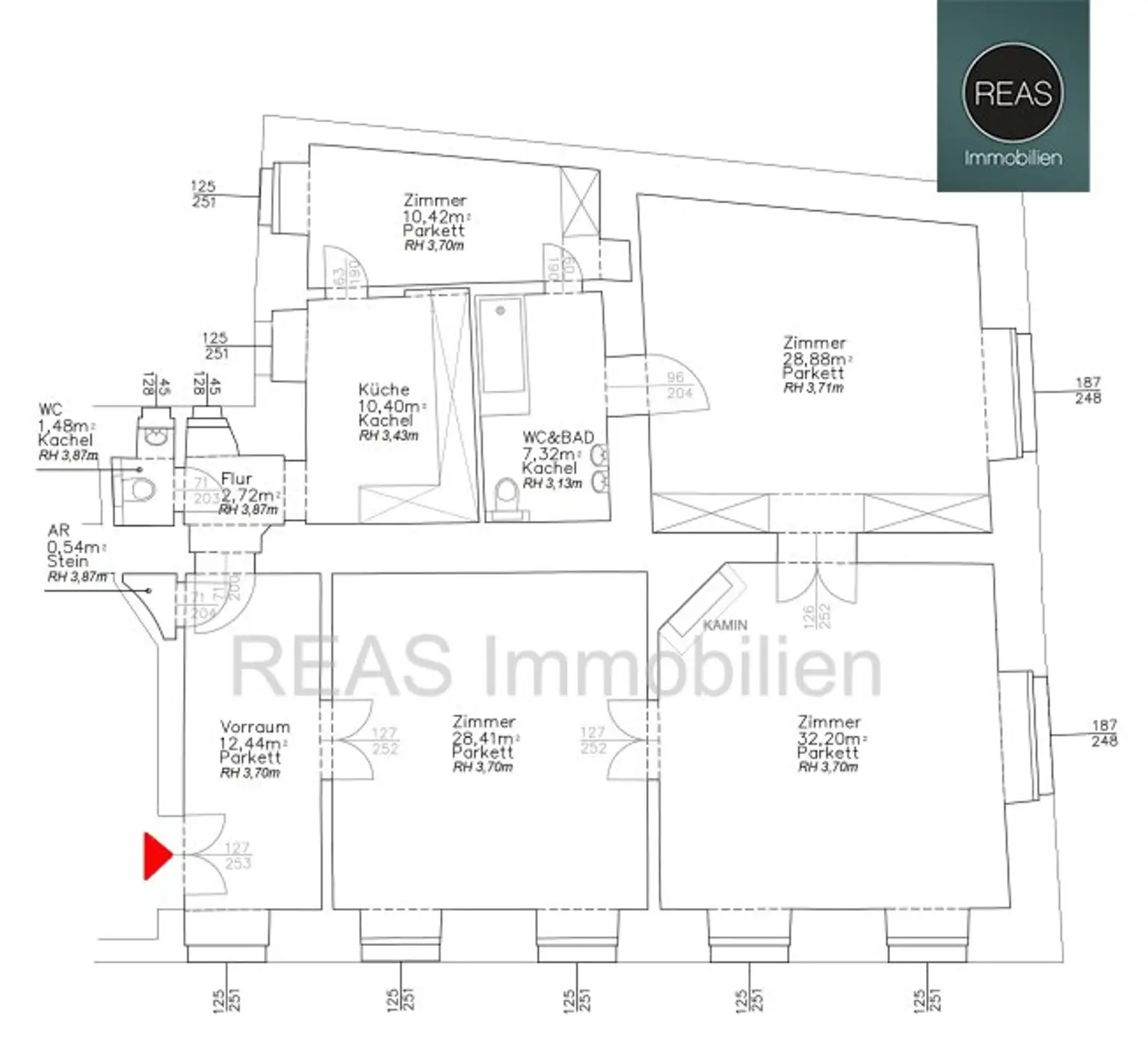 Wunderschönes Büro in Toplage nahe Stadtpark! Stellplatz verfügbar!