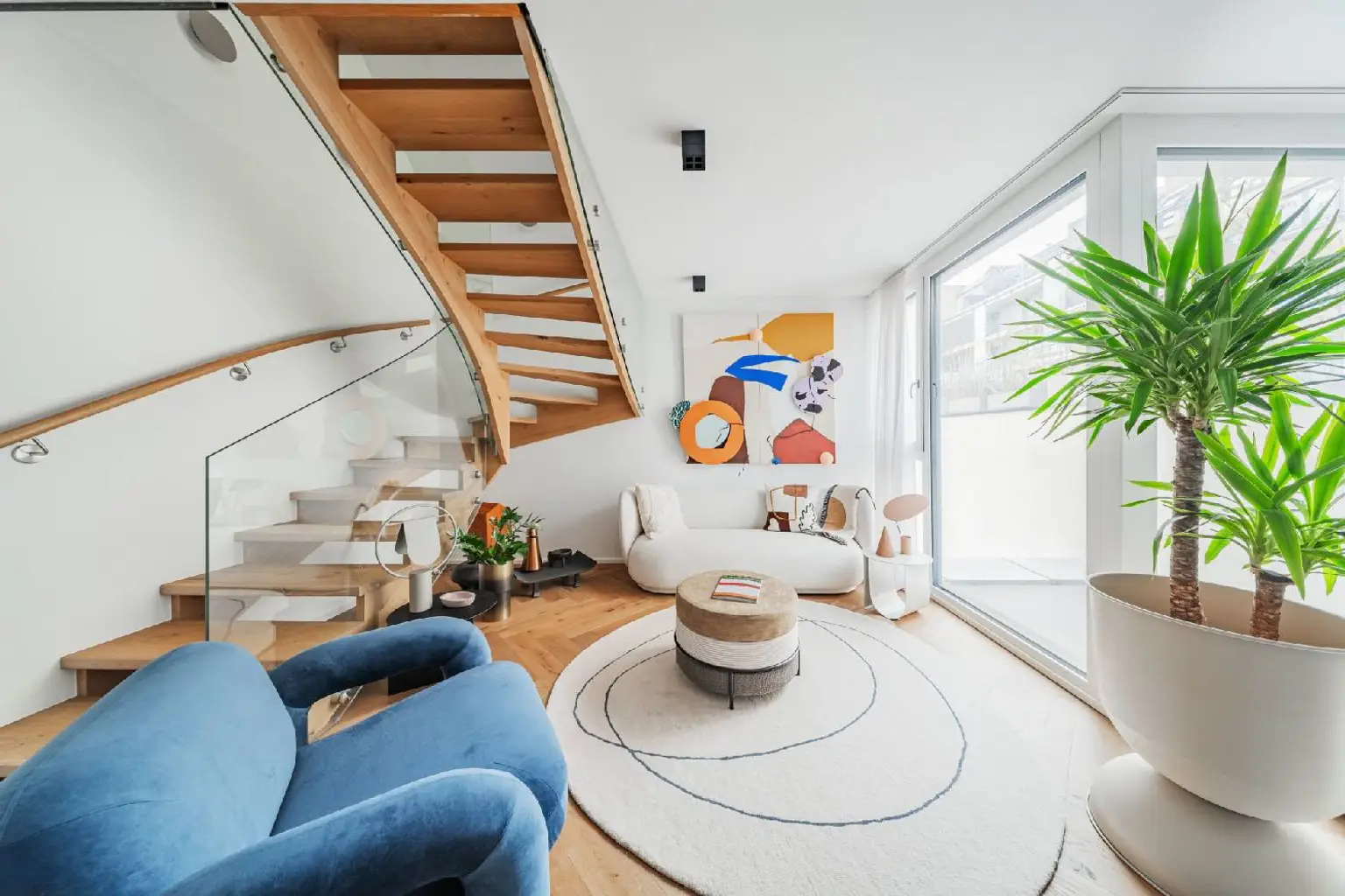 Exklusives Maisonette-Apartment; Modernes Wohnen auf zwei Ebenen