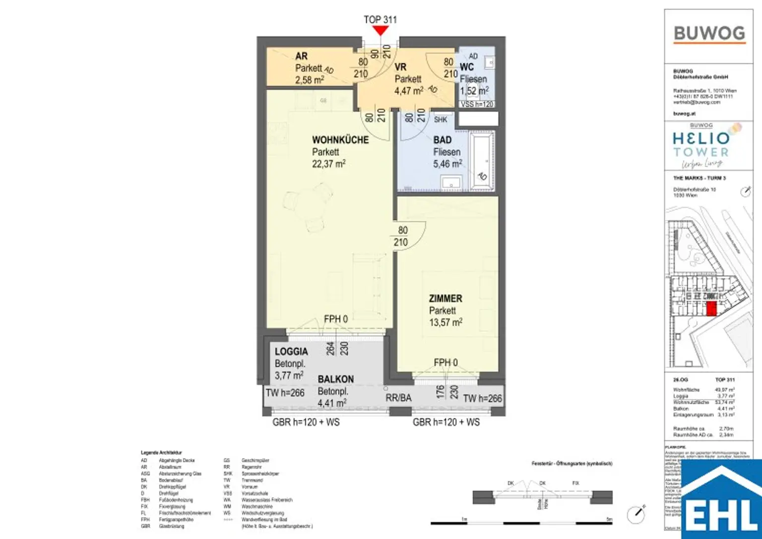 2-Zimmer Wohntraum mit Fernblick