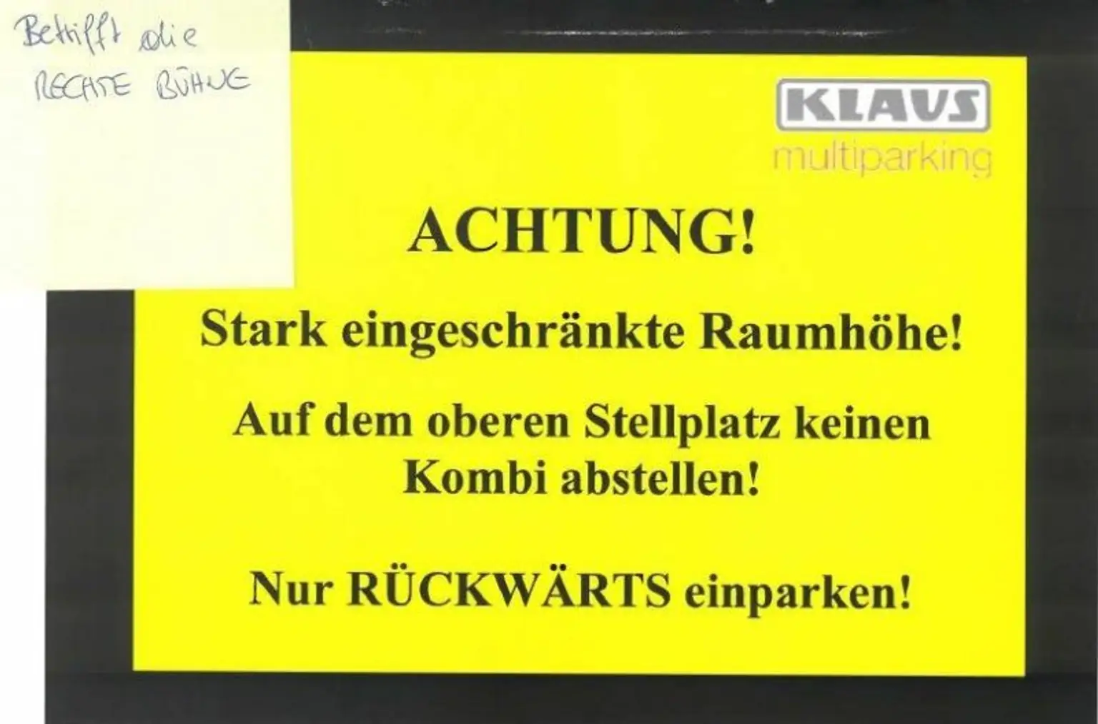 Moderner Stapelparkplatz in der Gersthoferstraße!