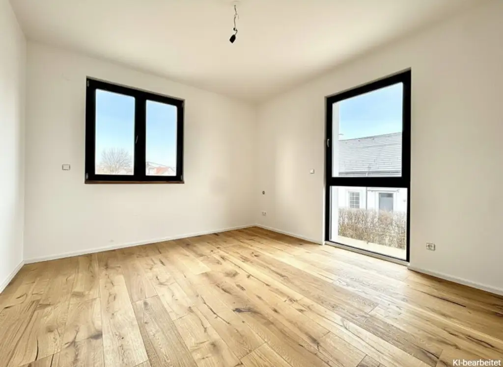 ERSTBEZÜGE I ~13 Minuten von Wien I schlüsselfertig I Luftwärmepumpe I Stellplätze I Bahnhofsnähe