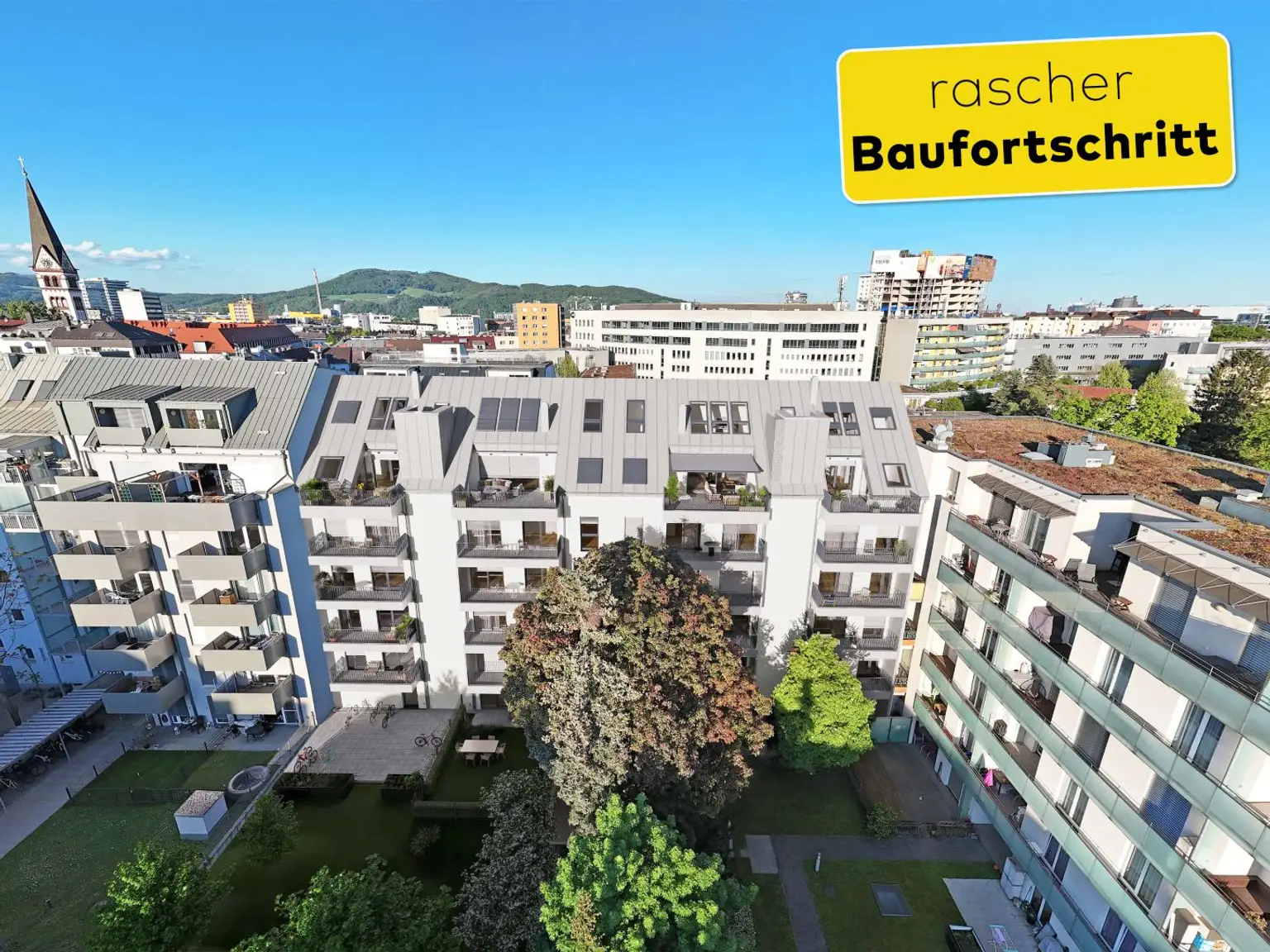 Rascher Baufortschritt! "PILLmein" - 2 Raumwohnung mit 10 m² Loggia (Top 2.4)
