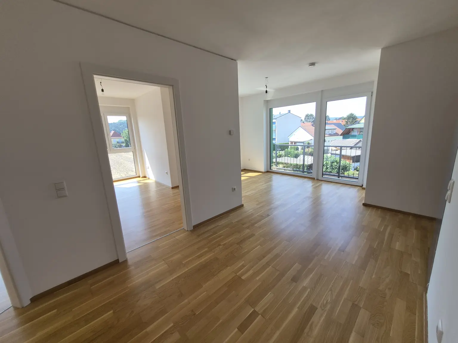 Südwestseitige Eckbalkonwohnung mit sonnigem Weitblick