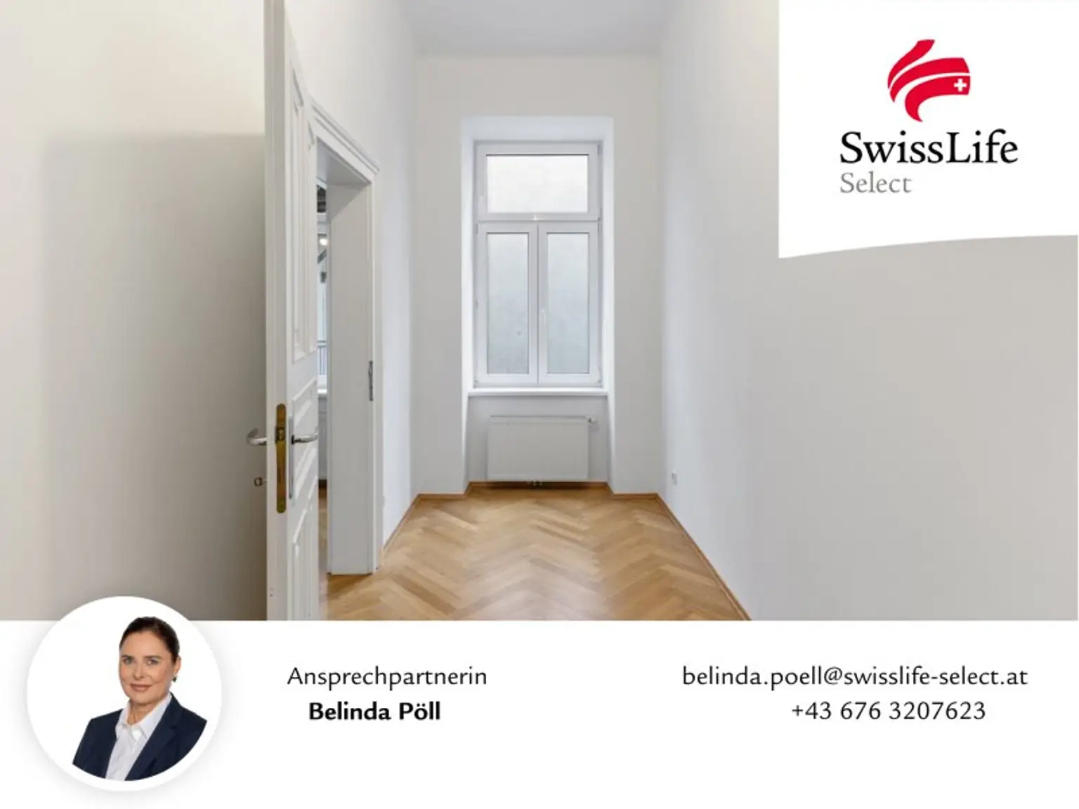 Neustiftgasse | Attraktive 3,5 Zimmer Altbauwohnung mit Balkon | Innenhoflage