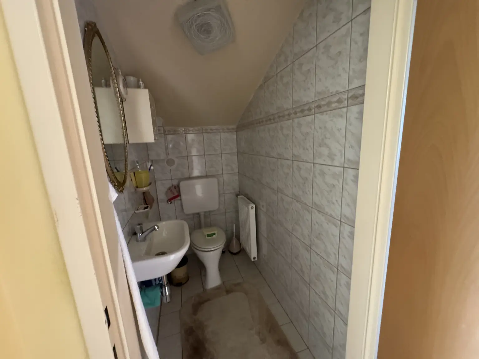 WC oben