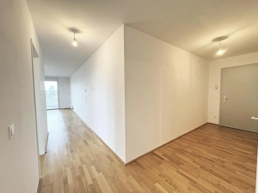 Q11 Leben in Simmering - Traumhafter Ausblick -
Loggiawohnung mit 3 Zimmern und Deckenkühlung!