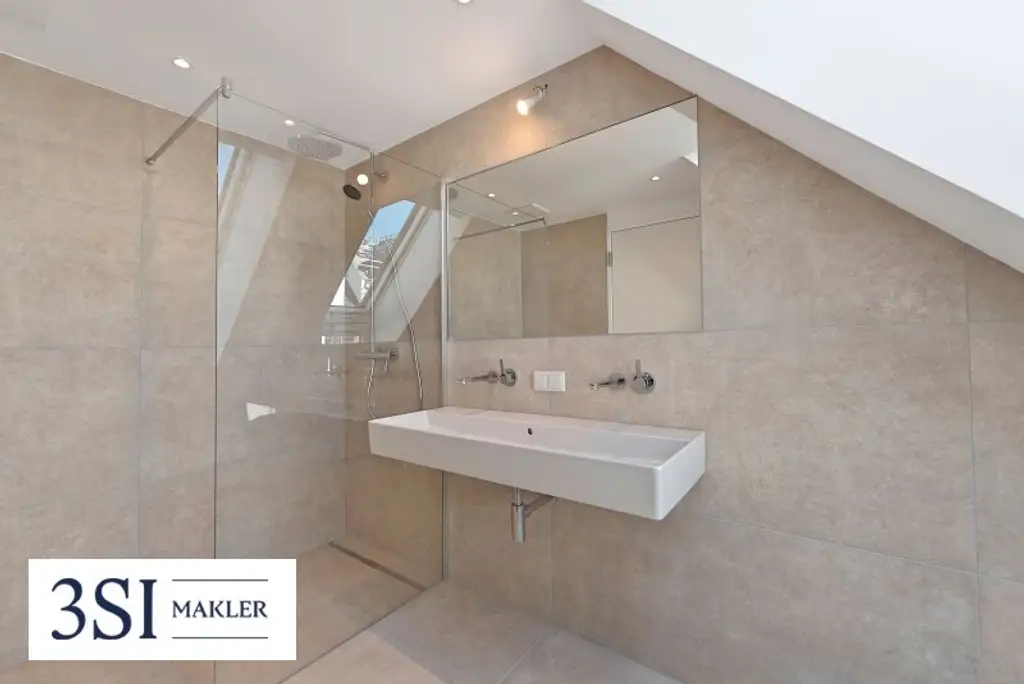 The Temptation: Exklusive Dachgeschoß-Maisonette mit attraktiven Terrassenflächen in Währing