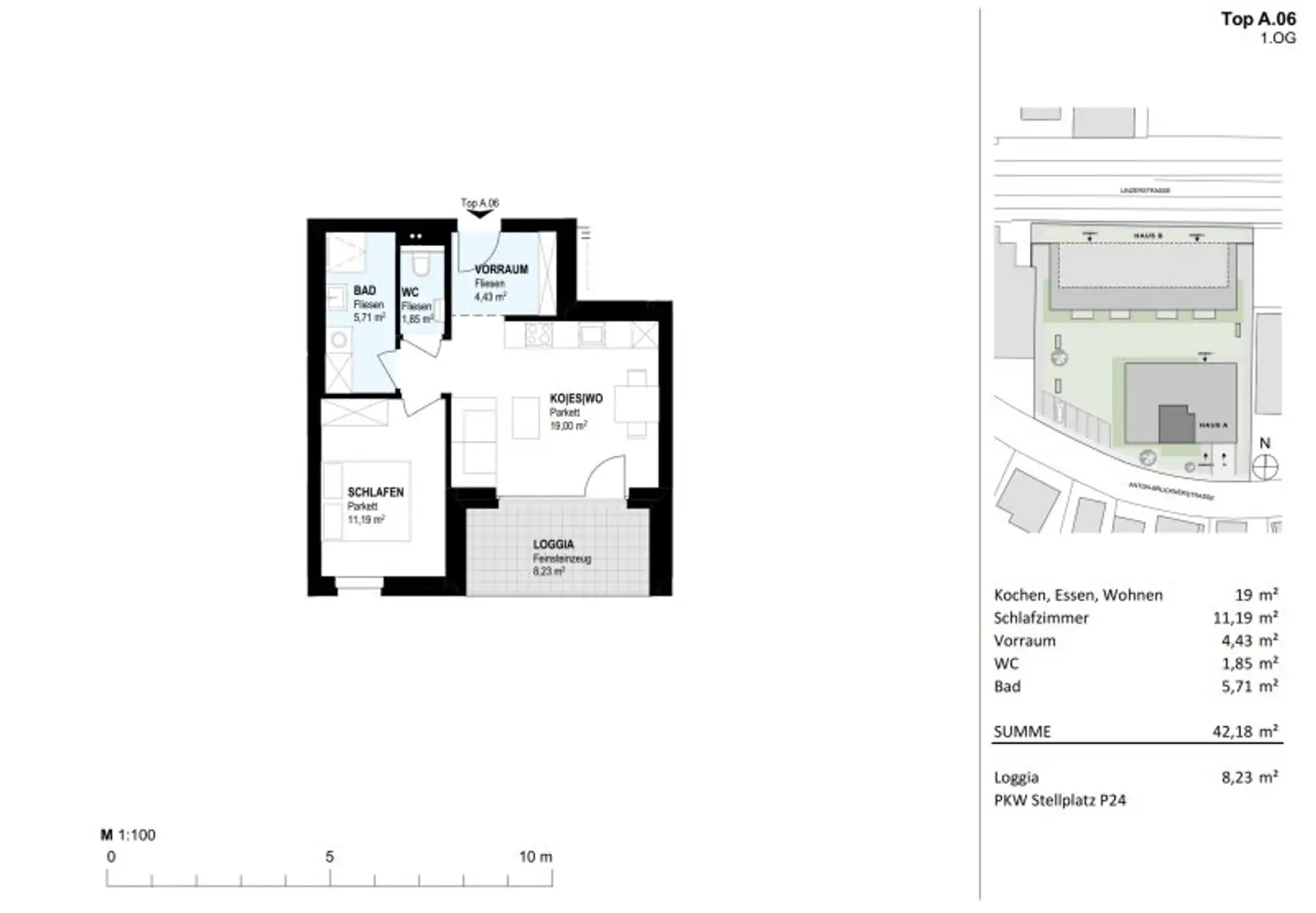 Ideale Anlegerwohnung Top A.06 - Neubauprojekt SCHÖN | DORF | BLICK