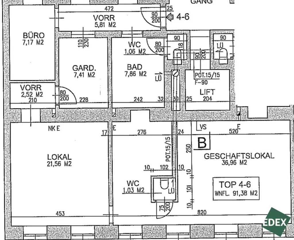 Geschäftsfläche nahe Bahnhof Meidling