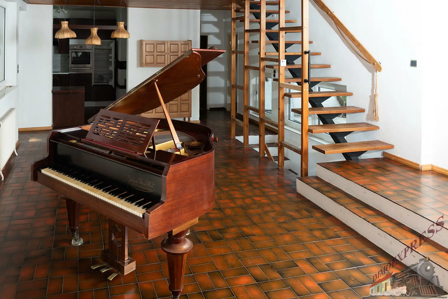 Architektenhaus mit Schwimmhalle in Ruhelage