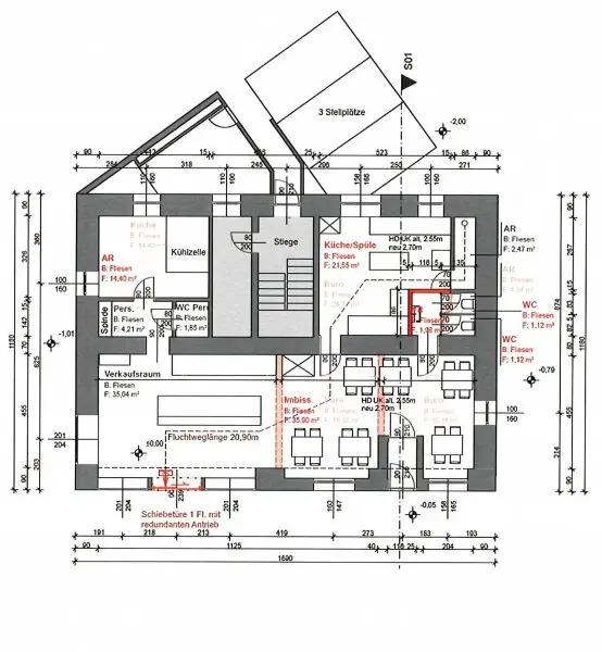Über 4 % Rendite! Wohn- und Geschäftshaus / Zinshaus am Purkersdorfer Hauptplatz