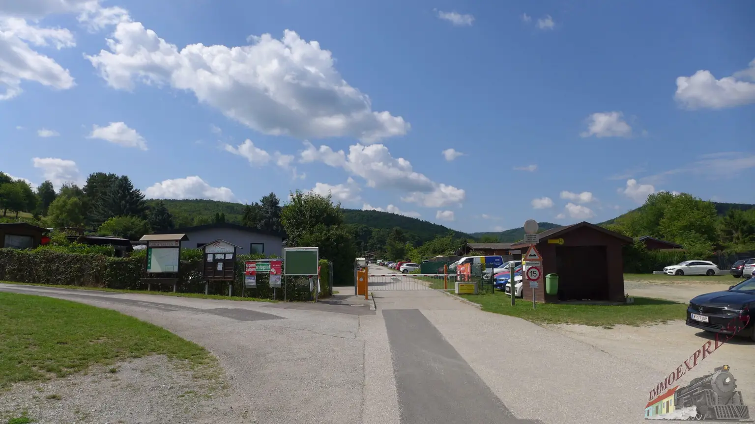 In 40 minuten der Stadt entflohen .....Stausee Forchtenstein