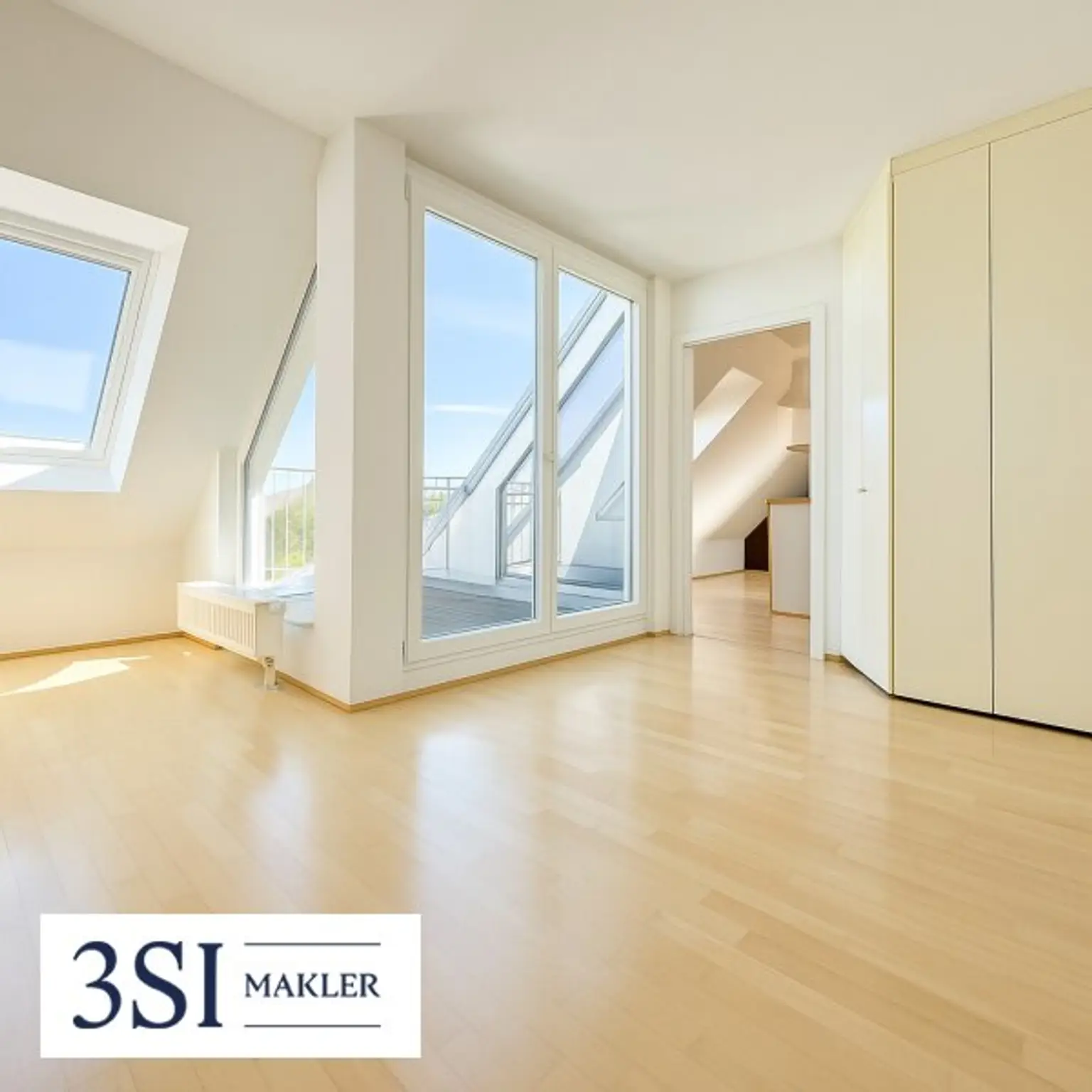 Traumblick! Urbanes Wohnen– 1,5-Zimmer-Juwel im 7. Bezirk mit riesiger Dachterrasse