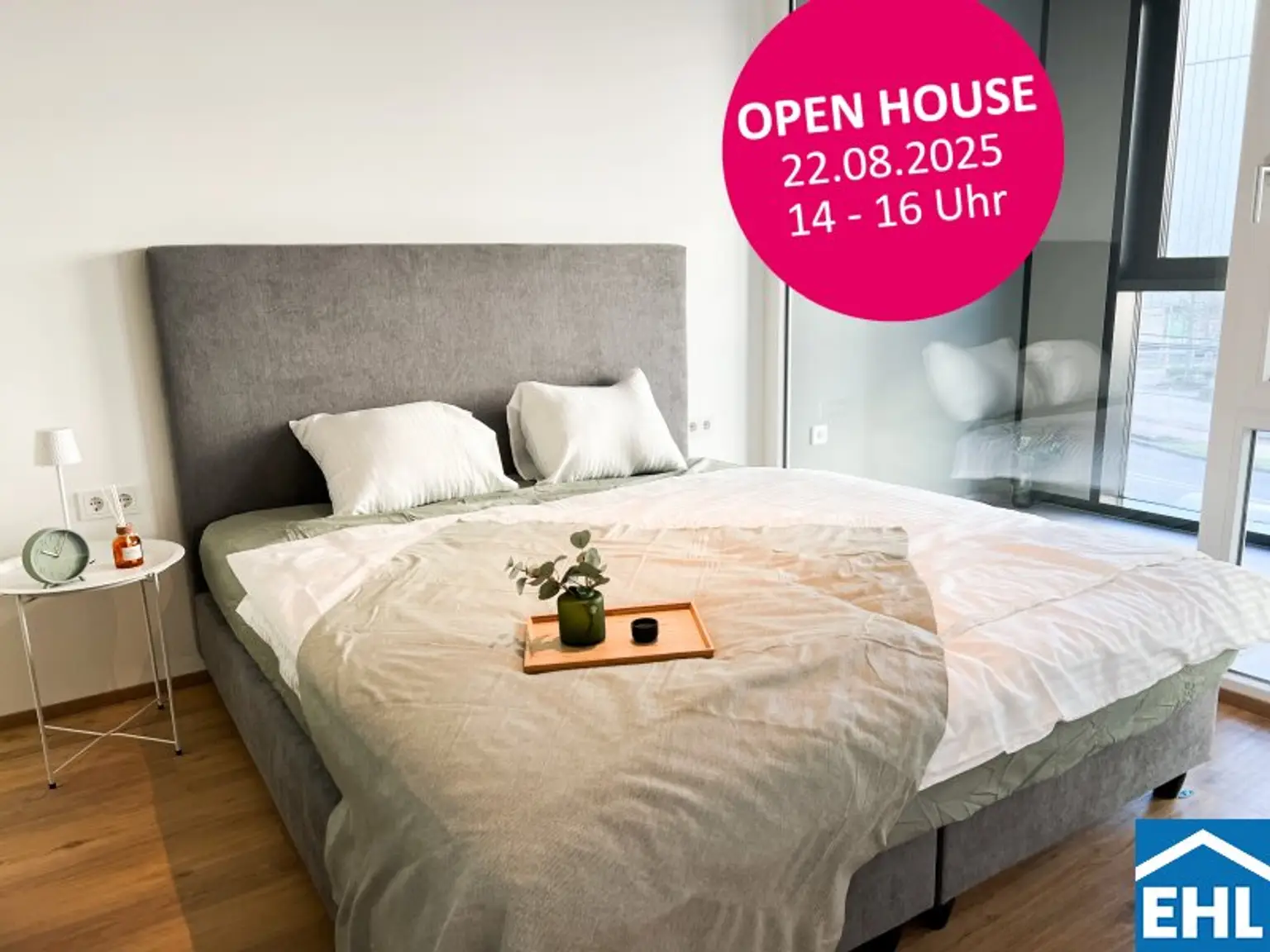 OPEN HOUSE AM FREITAG 22.08 von 14.00 Uhr bis 16.00 Uhr – Bulgariplatz 11 OHNE VORANMELDUNG