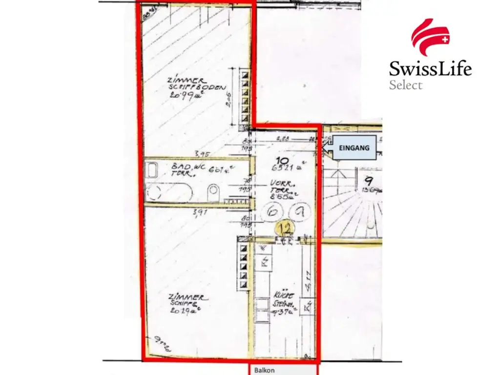 Sanierte und gut vermietete Anlegerwohnung - Graz-Lend