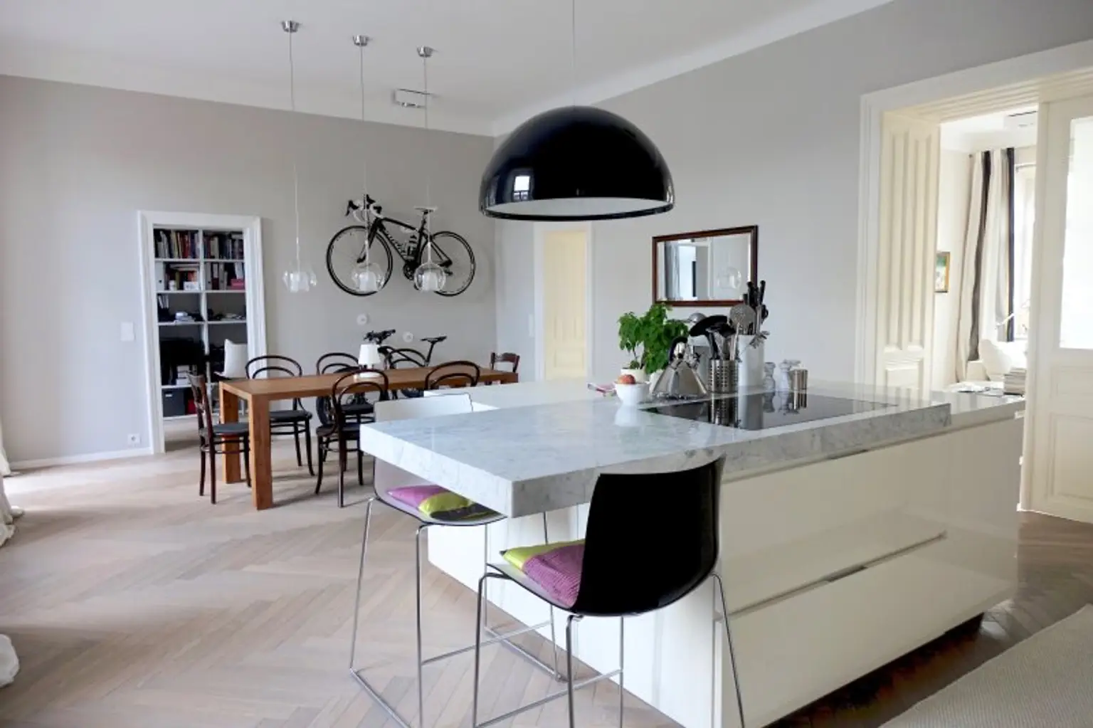 Altbau mit Terrasse und Wellness bei Schlosspark (U4)
