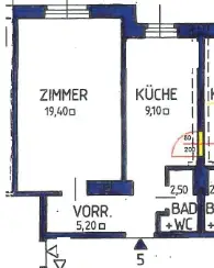 Speising - Altbaueigentum - süd-/gartenseitige Garconniere - sanierungsbedürftig