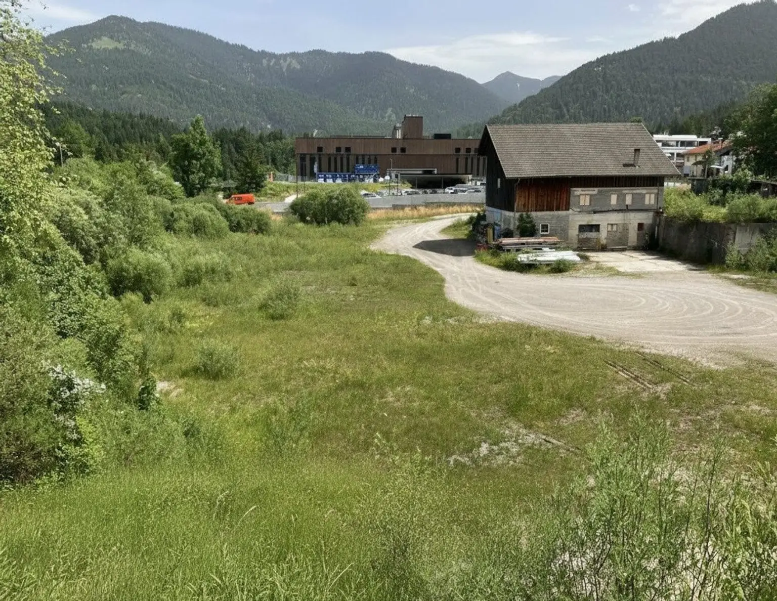 Über 11.500 m² Gewerbefläche in Reutte/ Breitenwang direkt an der B179 zu vergeben!