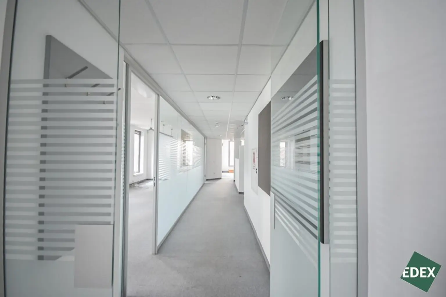 Durchdacht aufgeteilte Bürofläche mit Terrasse und optimaler Anbindung