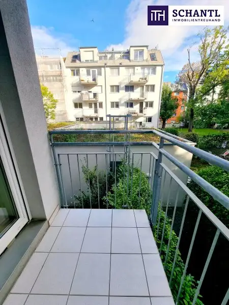 Klein wohnen - groß genießen! Hofseitige Neubauwohnung mit Balkon und Grünblick! Perfekte Raumaufteilung + Beste Vermietbarkeit + Garagenplatz optional! Jetzt zugreifen!