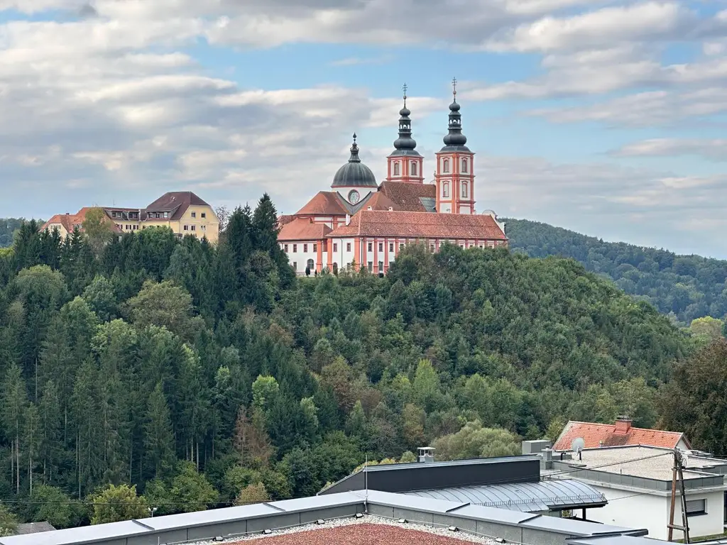Luxus Penthouse- Wohnung mit Blick auf die Basilika Maria Trost
