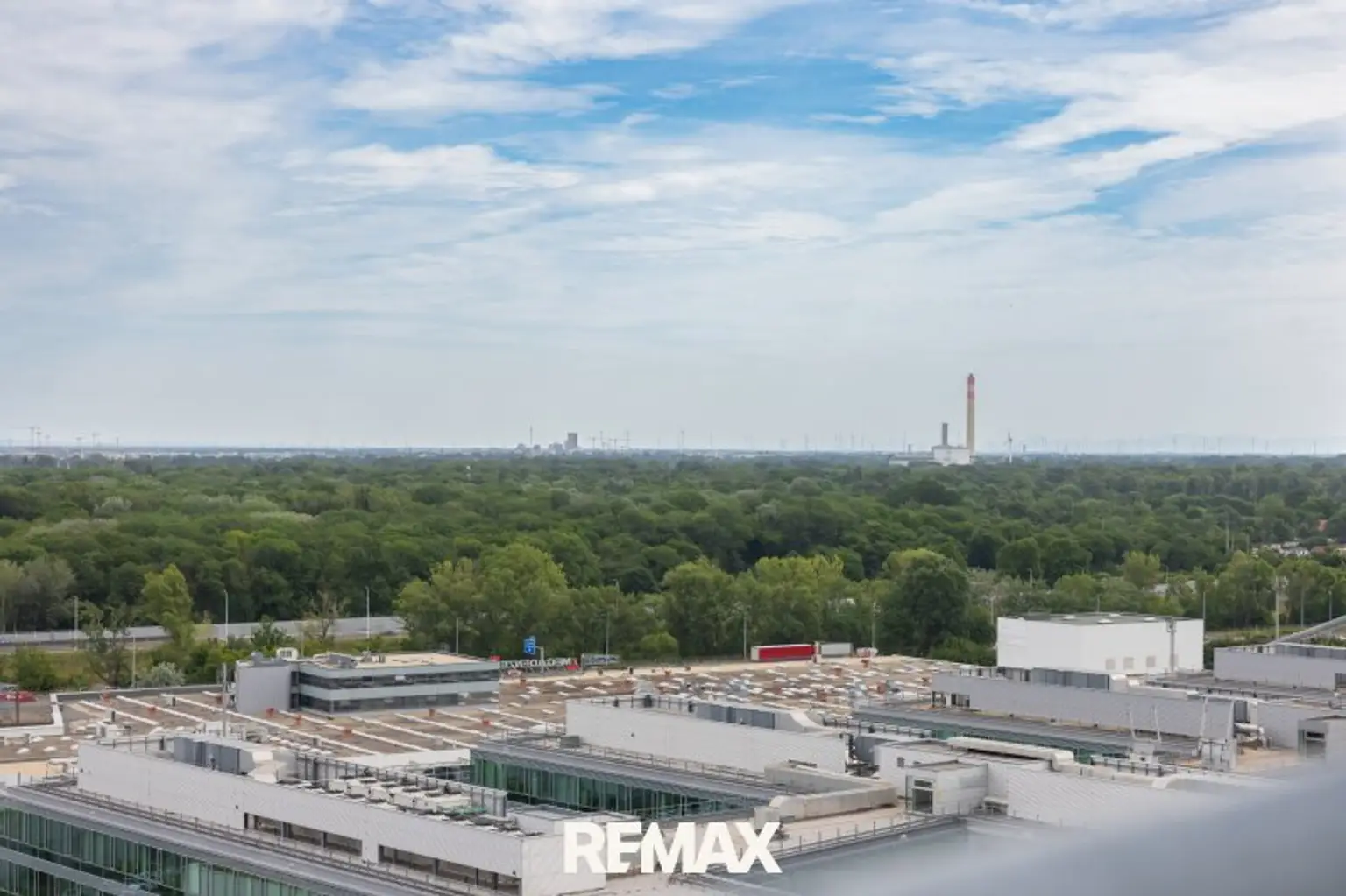 Blick grüner Prater