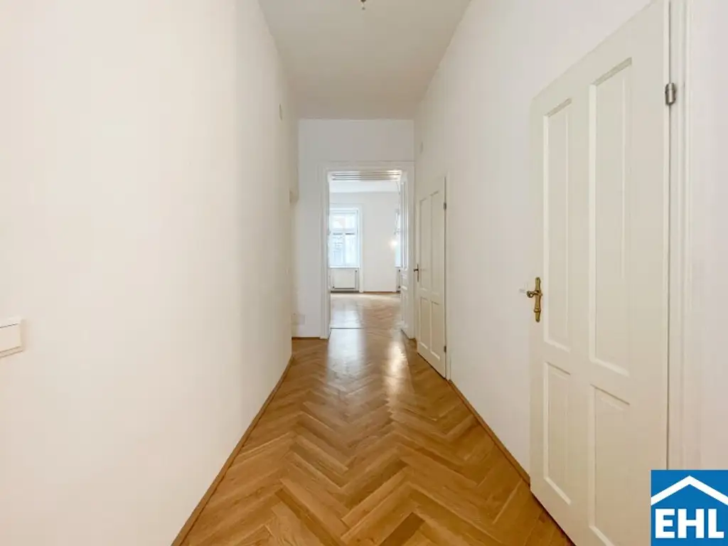 1180 Wien: 2,5 Zimmer-Altbauwohnung in Ruhelage