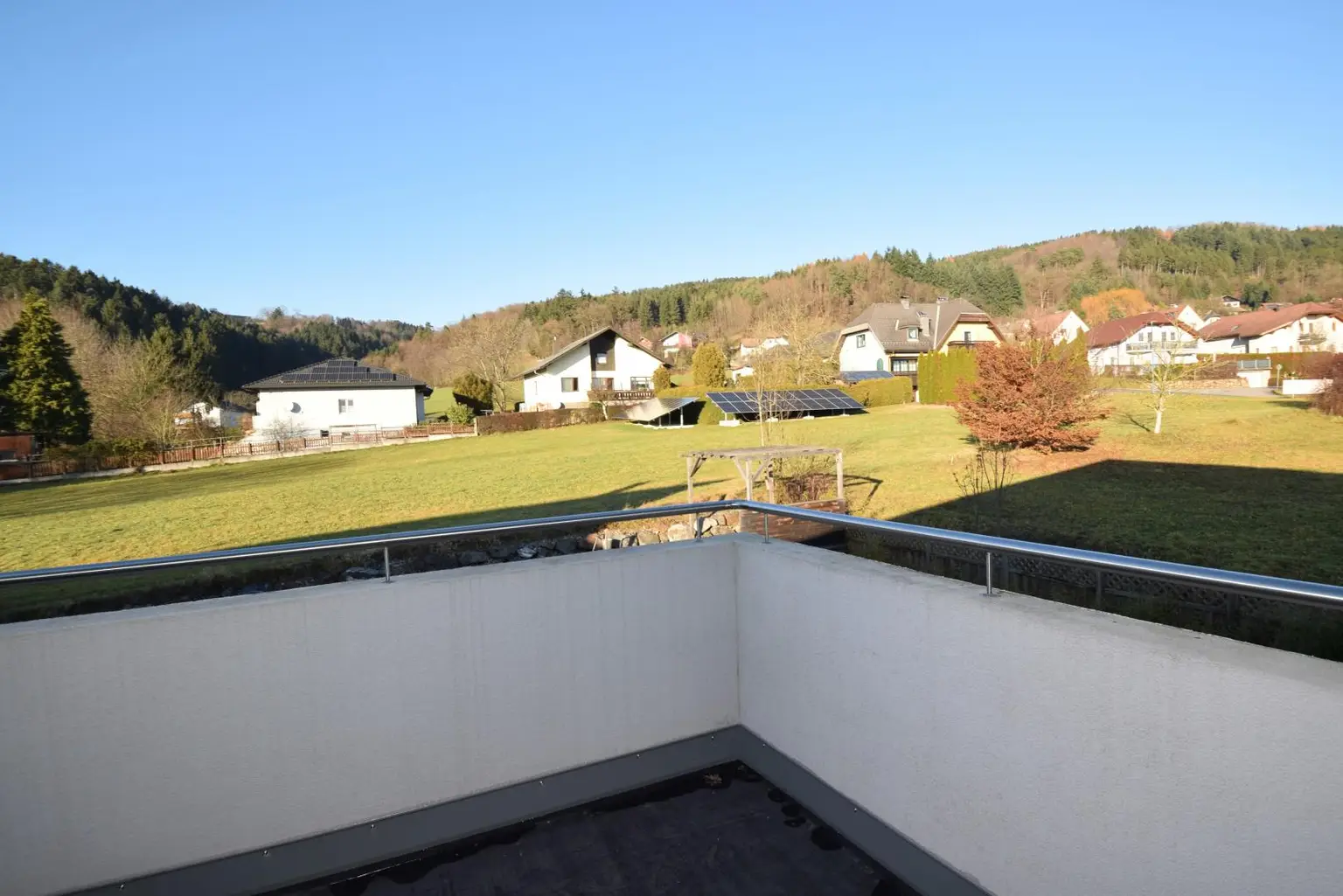 Blick von der Terrasse