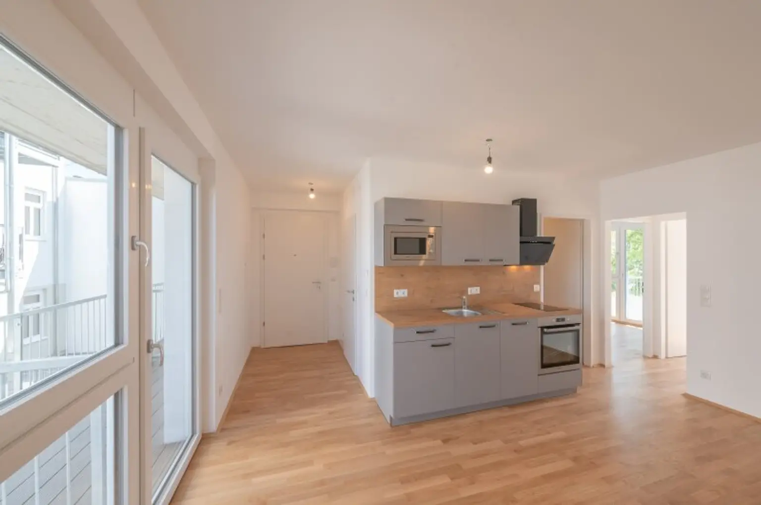 ++NEU++ Fantastischer 3-Zimmer Neubauwohnung mit zwei Balkonen, Ruhelage im Hof!