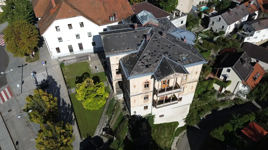 Historische Villa ALMEROTH im Stadtzentrum- Wohnen auf 250 m2 im OG plus 4 Untermieter