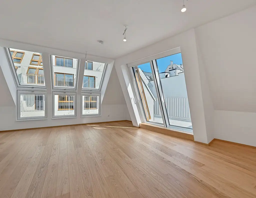 THE TEMPTATION - Vorsorgewohnung - Dachgeschosstraum - 2 Zimmer mit großzügiger Freifläche und Rundumblick