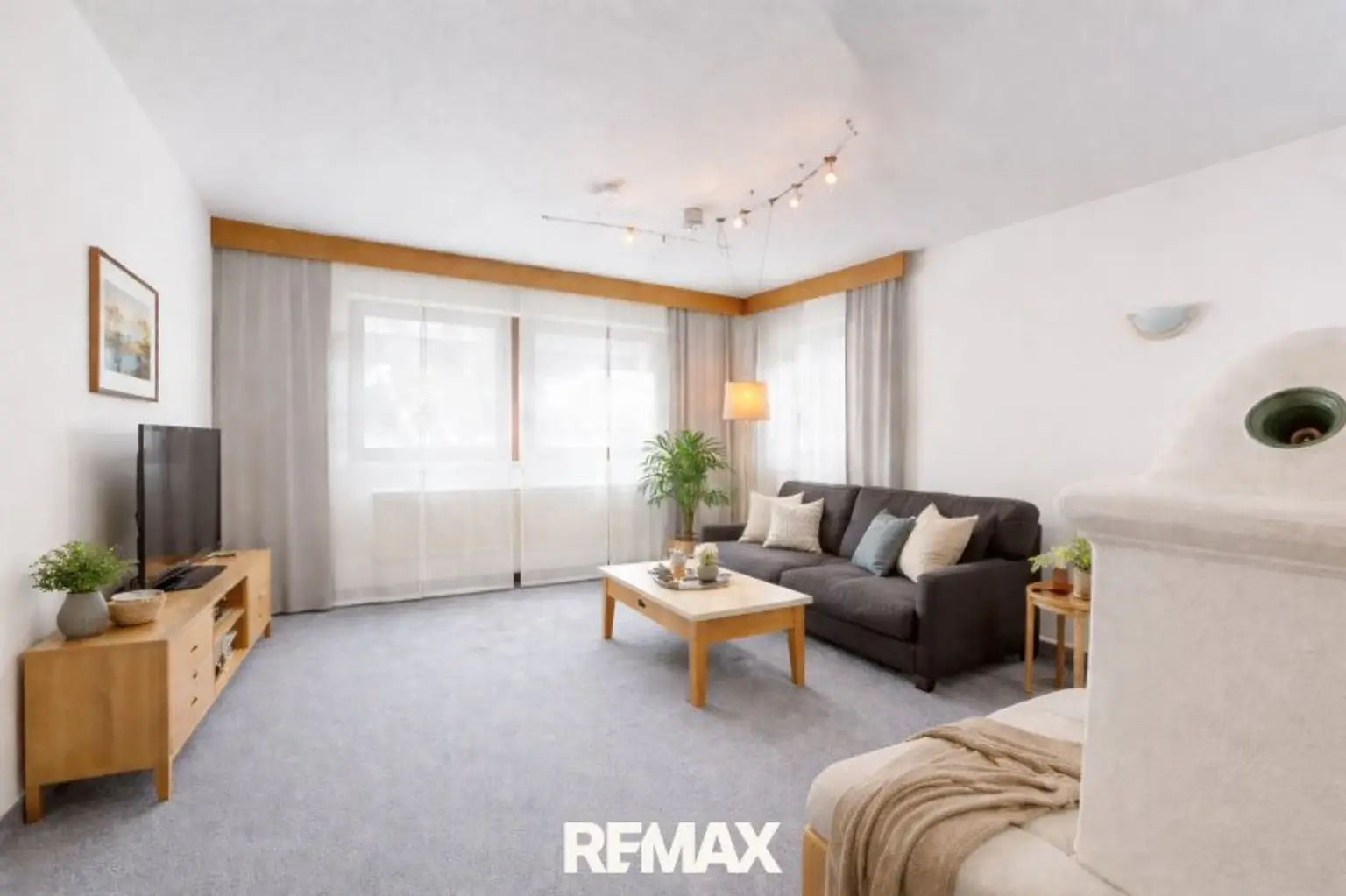 Wohnung - Wohnzimmer Visualisierung