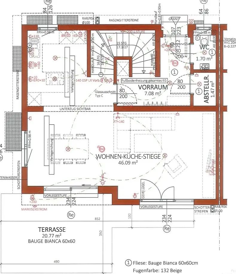 Plan Erdgeschoss