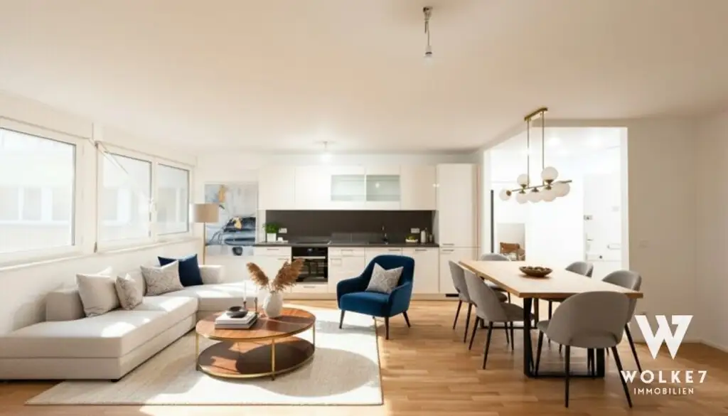 ERSTBEZUG nach SANIERUNG: Exklusive 2-Zimmer-Neubauwohnung mit hochwertiger Ausstattung und luxuriösem Bad I Nahe Heiligenstadt