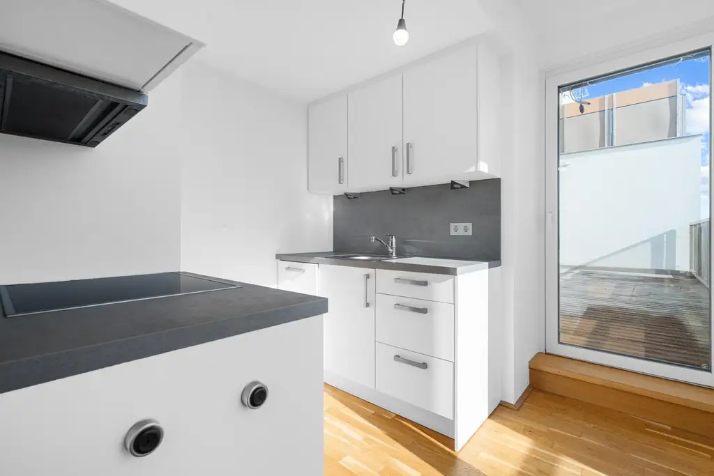 "Mietwohnung mit Urlaubsfeeling: 2 Terrassen beim Donauzentrum"