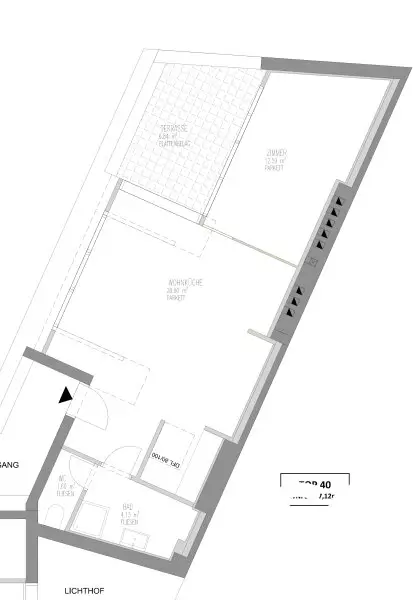 #SQ - STILVOLLE DG-WOHNUNG MIT SONNIGER TERRASSE BEIM AUGARTEN (GAUßPLATZ) & NÄHE DONAUKANAL (U4)