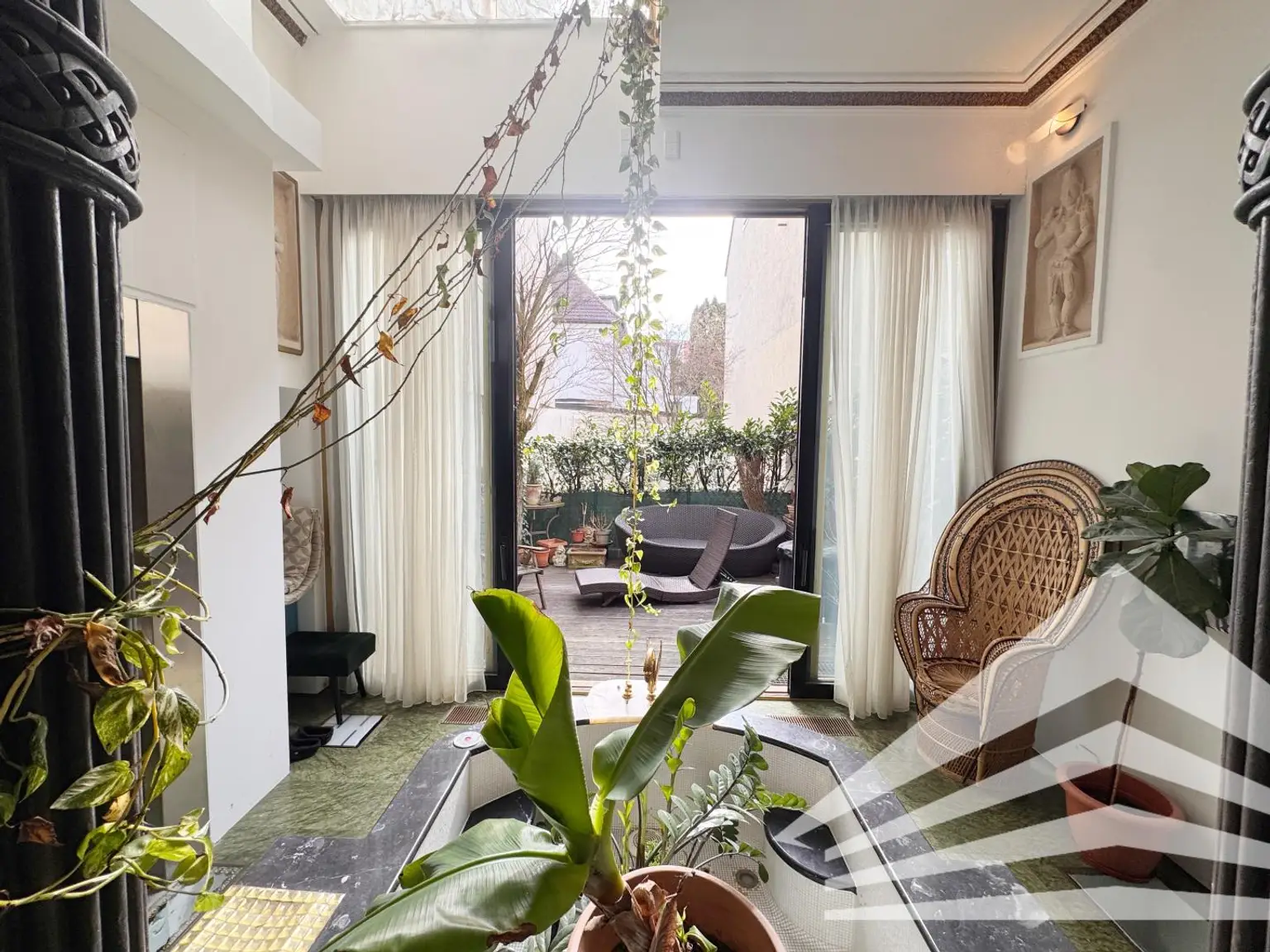 EG | Schlafbereich | Blick aus dem SZ