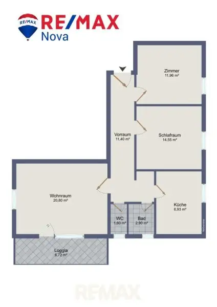 Grundriss schematisch