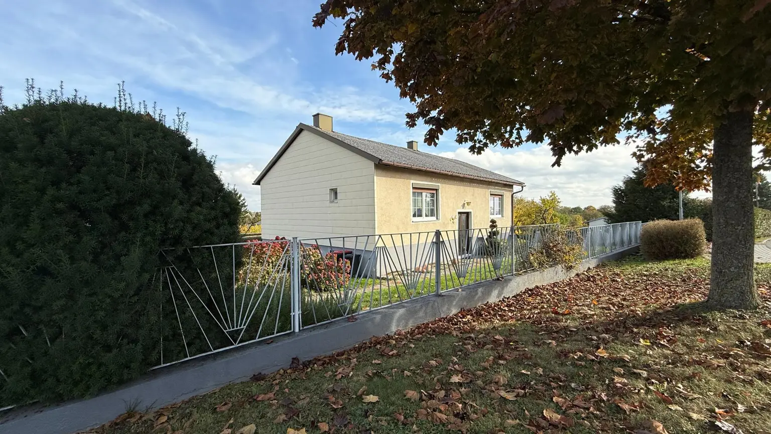 Adrettes Einfamilienhaus mit großem Garten in sonniger Lage von Rechnitz