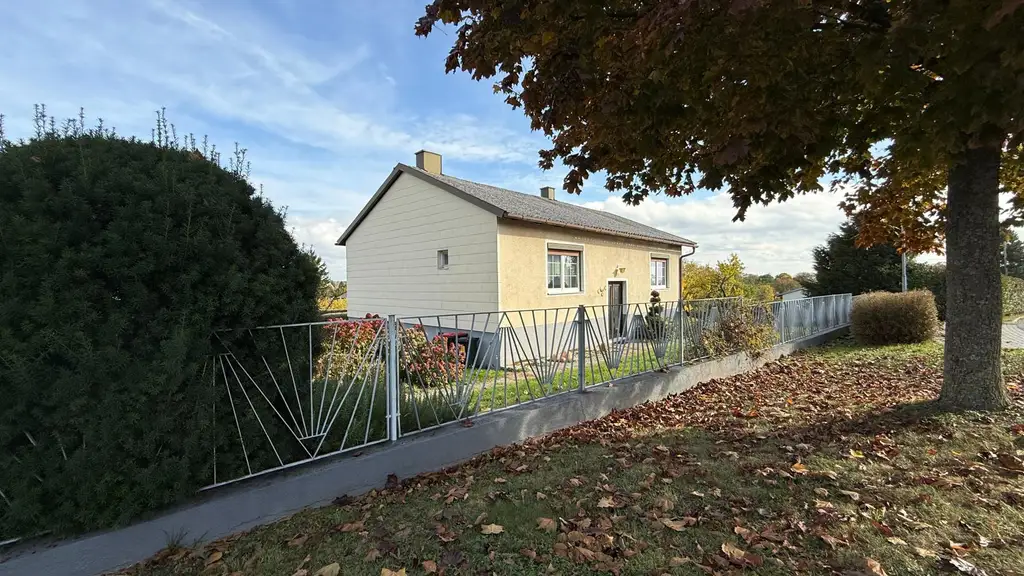 Adrettes Einfamilienhaus mit großem Garten in sonniger Lage von Rechnitz